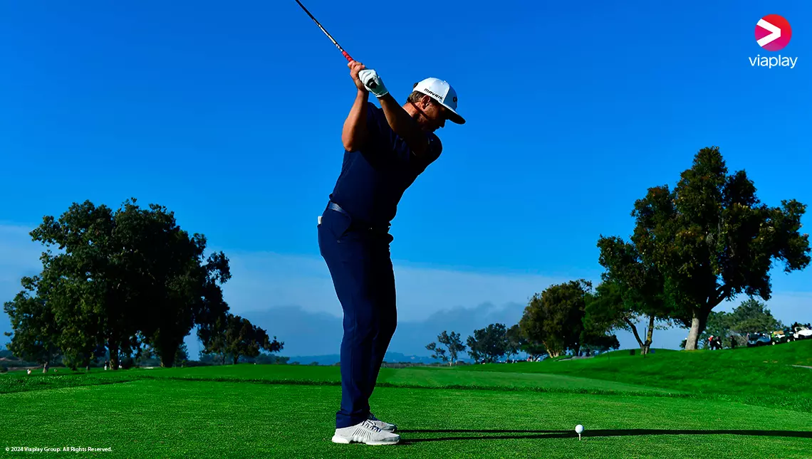 Du kan även streama majors som The Open och US Open, Ryder Cup, DP Word Tour, LIV- och LPGA-touren. Mellan tävlingarna kan du även se golfmagasin och golfdokumentärer.