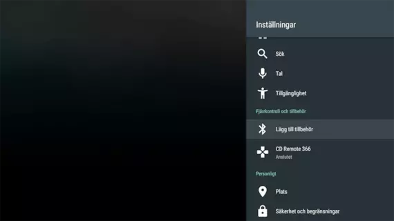 Lägga till en spelkontroll