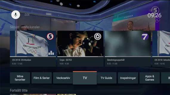 Titta på direkt-tv