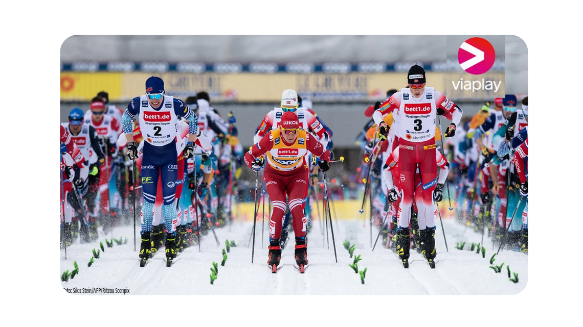 Se längdskidor och alpint med Allente