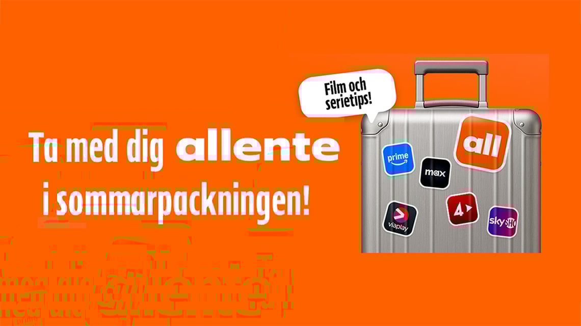 Filmer och serier att se i sommar med Allente